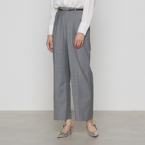 セットアップ対応】ブライトリートロ ワイドパンツ | コムサ(COMME CA