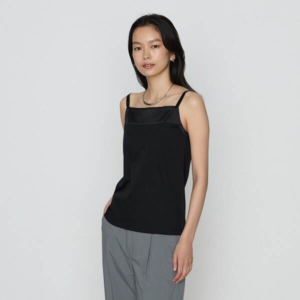 fumie tanaka plain line cami グレー ブラトップ fumie tanaka plain line cami グレー ブラトップ FUMIE TANAKA