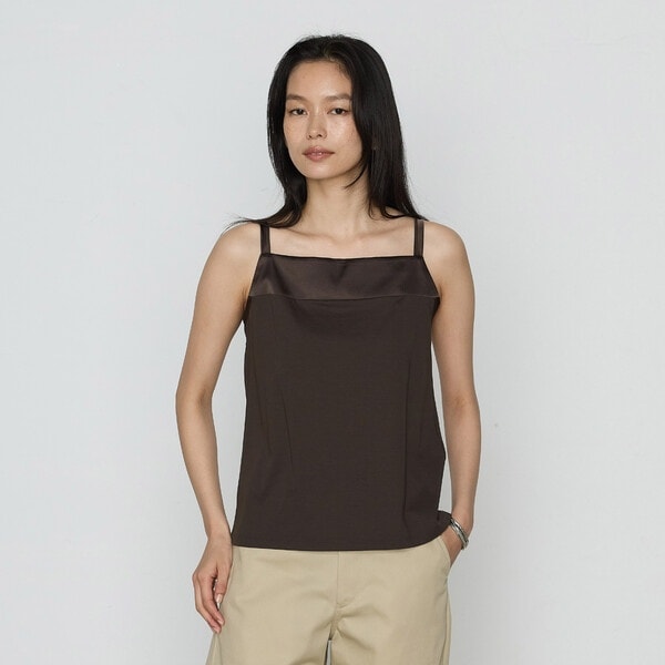 FUMIE TANAKA/フミエタナカ】plain line cam：キャミソール