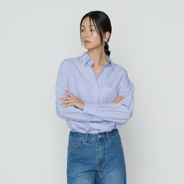 公式通販サイト - ファッション 通販 タイプライターストライプ シャツ | コムサ(COMME CA) | マルイ ウェア