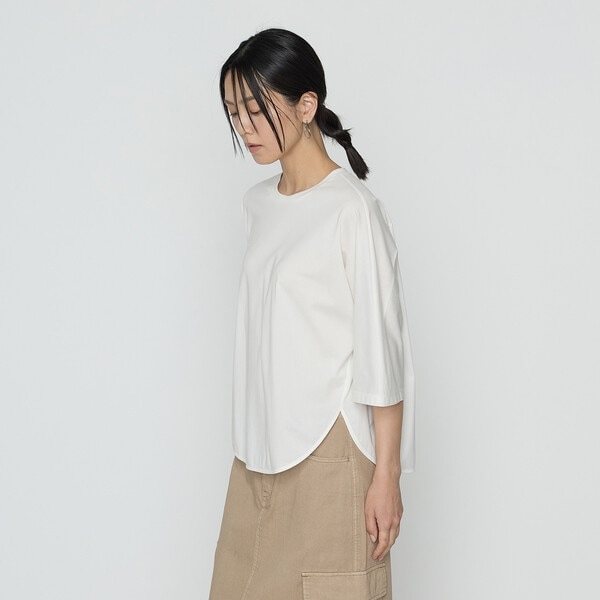 さらさらコットンKONAYUKIテレコ プルオーバー | コムサワードローブ