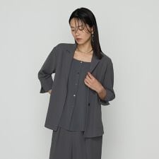 【セットアップ対応】ストレッチカラミ ジャケット