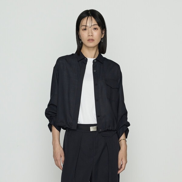 コムサ（COMME CA）/T/W平ボイル シャツジャケット T/W平ボイル シャツジャケット | コムサ(COMME CA) | マルイウェブチャネル