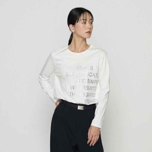 コムサ（COMME CA）/〔 Sサイズ 〕 スーピマバイオシルスムース パーパスT TALLサイズ 〕 スーピマバイオシルスムース パーパスTシャツ | コムサ