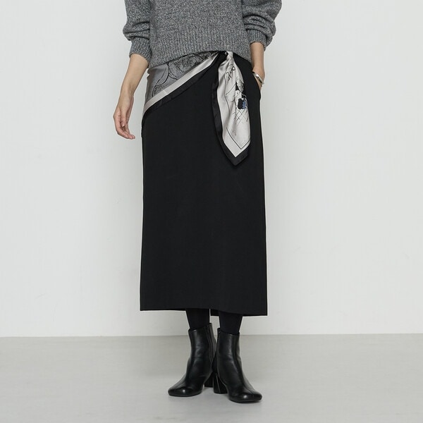 シャイニングラメ プリーツスカート | K.T キヨコ タカセ(K.T KIYOKO