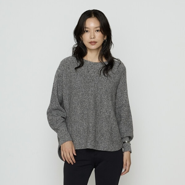 超美品！NOBLE ノーブル　ブークレーVネックラッフルニット ブークレーVネックラッフルニット | ノーブル(Noble) | マルイウェブ