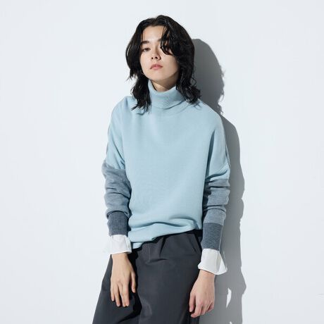 [^ԁF54-59IM17-205]sfUCtOŖnƂ߂ȃ{[_[~bNXoCJ[jbgłBʂ猩ƌ납猩̈ۂςꖇő݊̂^[gvI[o[łBWbvJ[fBKiiԍ:54-59IM16-205jl̃X[X҂݂Ŋ炩Ȏ̕ҒnŁA^[glbNł`N`NȂ܂BI[o[VGbg̐gƍאg̑ŃnfUCŁAR[g̃Ci[ɂ߂̈ꒅłBsfށtE[፬ȂZ~іaтłĂ̂œKxɖĉ݂̎łBׂŔG肪ǂA_炩Ɗ炩̂鎅ɂȂ܂B