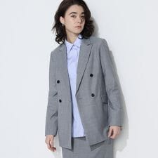 【セットアップ対応】ストレッチトロ ダブルジャケット