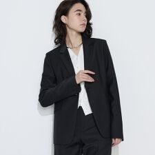 〔 TALLサイズ 〕【セットアップ対応】 ストレッチトロ シングルジャケット