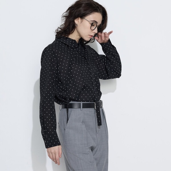 トリアセジョーゼット シャツ | コムサ(COMME CA) | マルイウェブチャネル