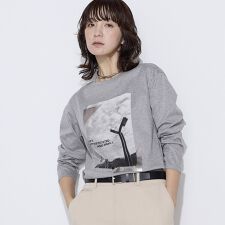 〔 Sサイズ 〕 スーピマバイオシルスムース プリントTシャツ