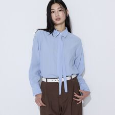 〔 TALLサイズ 〕 フィネスボイル シャツブラウス