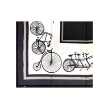 自転車柄 スカーフ