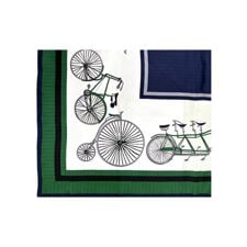 自転車柄 スカーフ