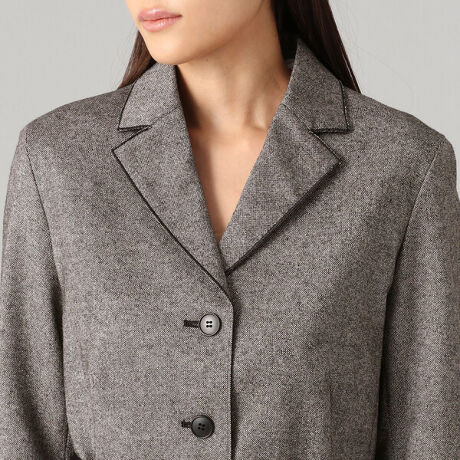 セットアップ対応 ホームスパンツイード ジャケット ルミノーゾ コムサ Luminiso Commeca 40 25jw02 1 ファッション通販 マルイウェブチャネル