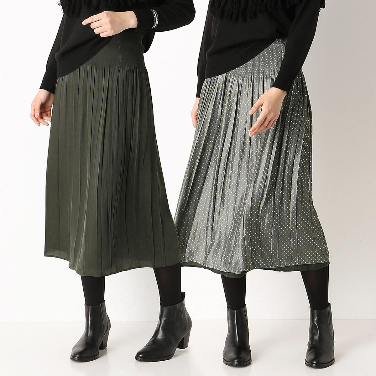 ギャバジンK.T（コムサデモード）のスカート - ロングスカート