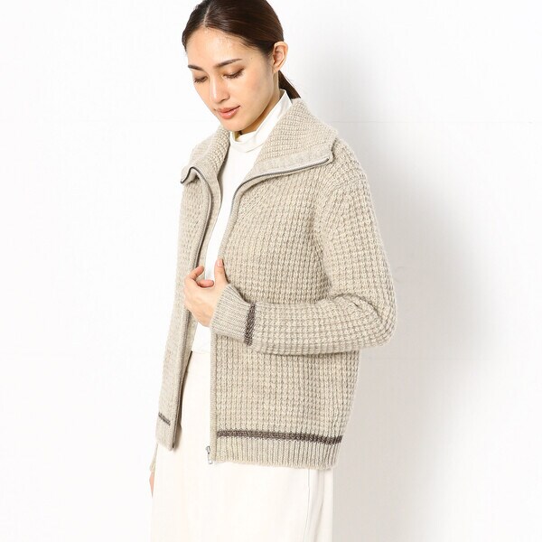 Gabardine K.T セット カーディガン ワンピース 毛100% 大きめ