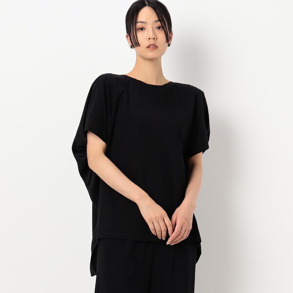 洗える】プレーティング天竺 マントカットソー | ギャバジン K.T