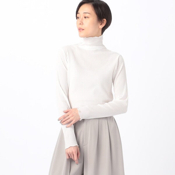 洗える】プレーティング天竺 マントカットソー | ギャバジン K.T