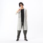 シアーレース編み ロングカーディガン | ギャバジン K.T(Gabardine K.T 
