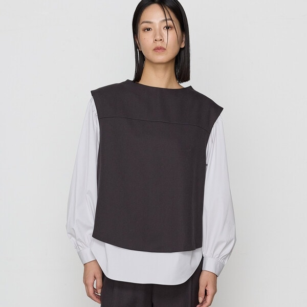 Sサイズ 〕マットカルゼオーガンジー ブラウス | K.T キヨコ タカセ