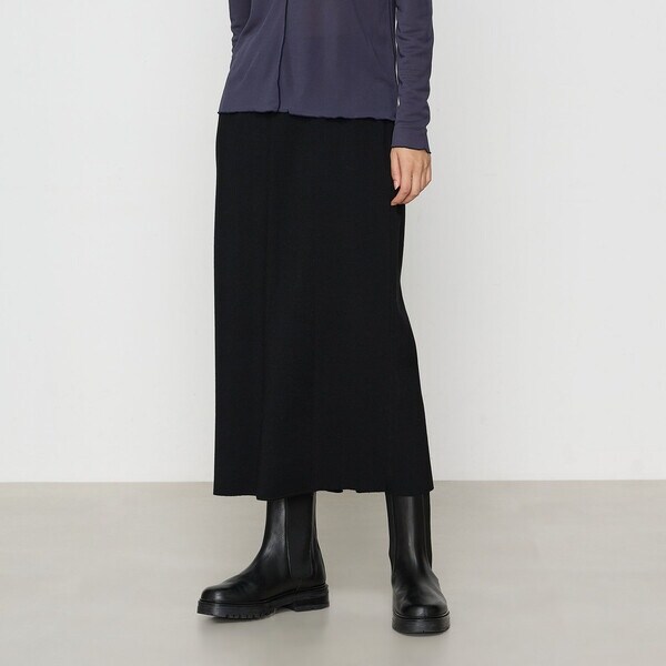 ギャバジン K．T（Gabardine K．T）/【セットアップ対応】エキストラファインメリノ ミラノリブタイトスカート セットアップ対応】エキストラファインメリノ ミラノリブタイト