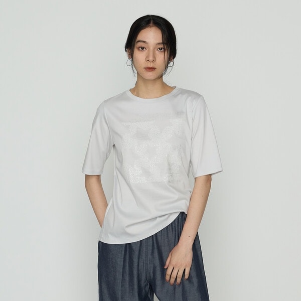 〔 Sサイズ 〕 スーピマコットンポンチ フォトTシャツ スーピマコットンポンチ フォトTシャツ | コムサ(COMME CA