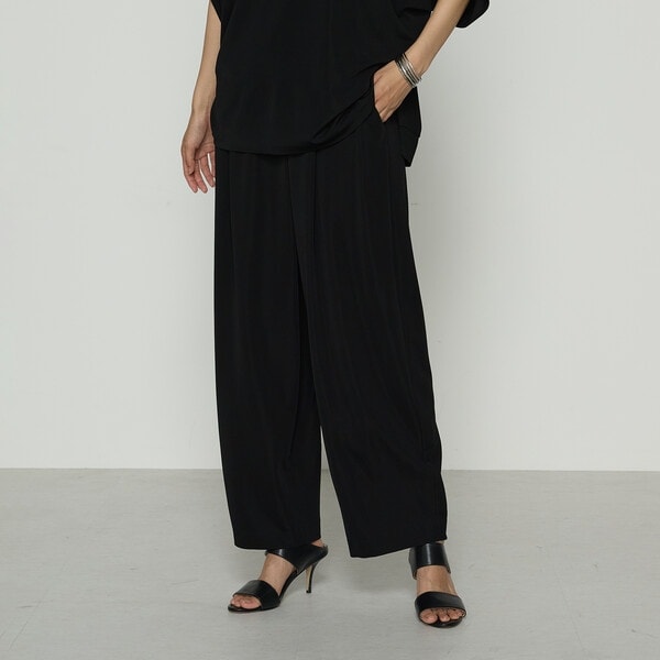 ギャバジン K．T（Gabardine K．T）/ハイテンションポンチライト ドレープタックパンツ ハイテンションポンチライト ドレープタックパンツ | ギャバジン K.T