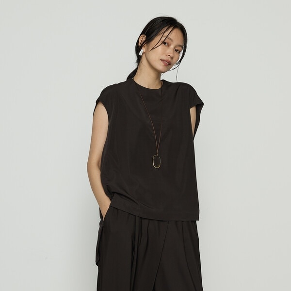 80／-ポンチ ドッキングプルオーバー | ギャバジン K.T(Gabardine K.T