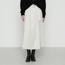 ポリスエード ラップ風スカート