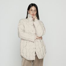 ステンカラー ダウン コート