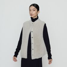 マイクロナイロンフェザーヤーン 2WAYベスト