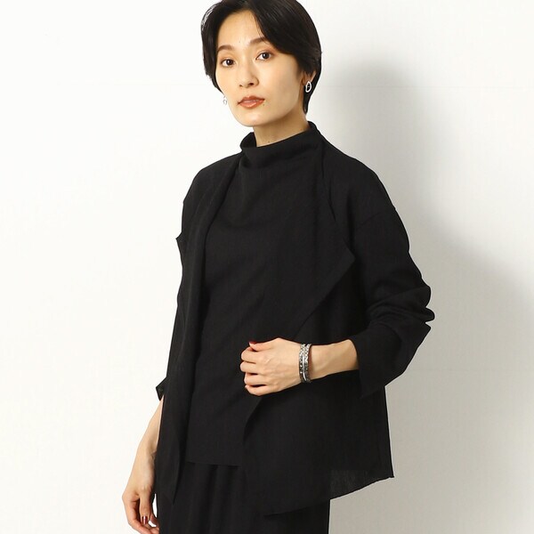 新品 K.T KIYOKO TAKASE ポリエテル楊柳ジャージー カーディガン K.T キヨコ タカセ（K.T KIYOKO TAKASE）｜トップス｜カーディガン一覧