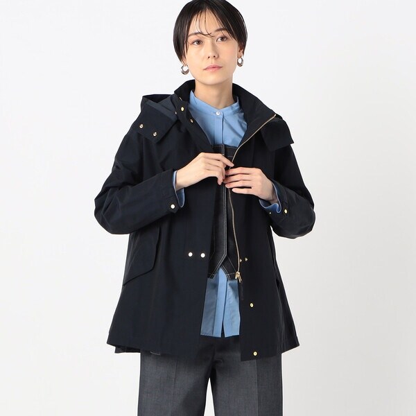 TALLサイズ 〕 コットンナイロングログラン撥水加工 アノラック