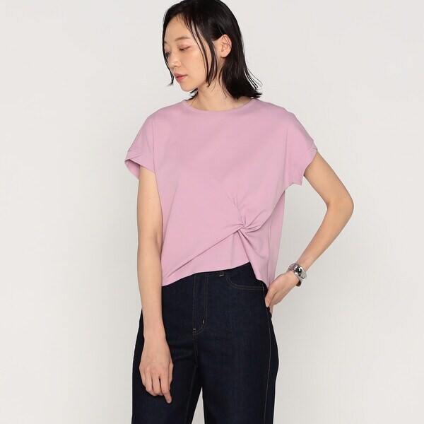 一部WEB限定カラー 】コットン強撚ポンチ デザインタックシャツ | K.T