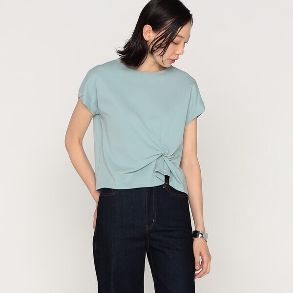 一部WEB限定カラー 】コットン強撚ポンチ デザインタックシャツ | K.T