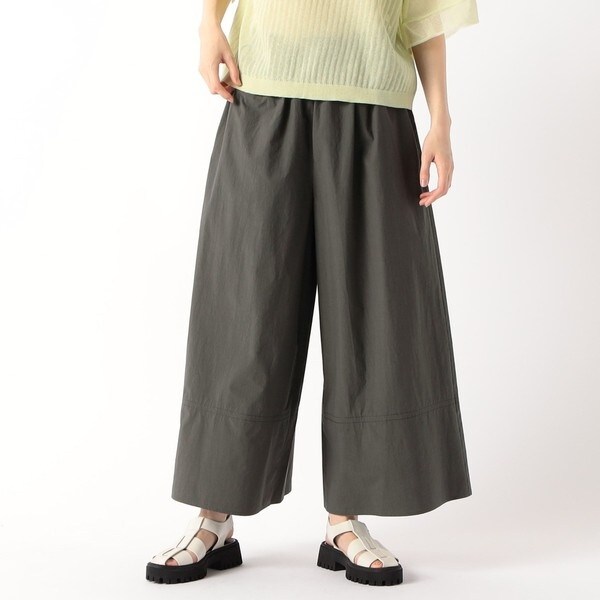 K．T キヨコ タカセ（K．T KIYOKO TAKASE）/ストレッチストライプ タックワイドパンツ TALLサイズ 〕 ストレッチストライプ タックワイドパンツ | K.T キヨコ