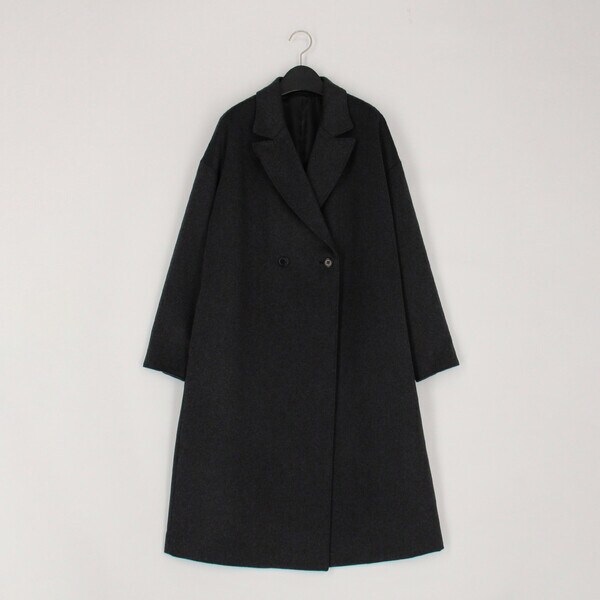 リサイクルウールビーバー ロングチェスターコート | K.T キヨコ