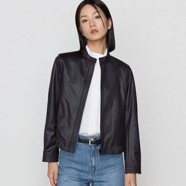 K．T キヨコ タカセ（K．T KIYOKO TAKASE）/ポンチエンボス シングルジャケット Sサイズ 〕 ポンチエンボス シングルジャケット | K.T キヨコ タカセ