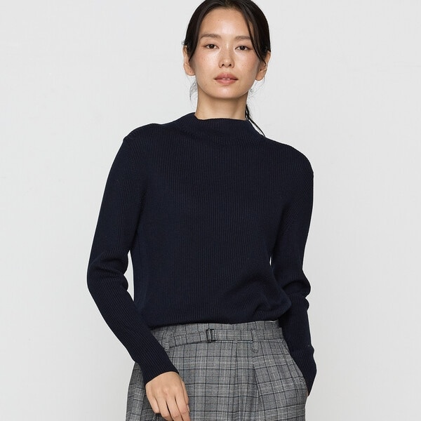 K．T キヨコ タカセ（K．T KIYOKO TAKASE）/鹿の子編み袖 フリルプルオーバー 鹿の子編み袖 フリルプルオーバー | K.T キヨコ タカセ(K.T KIYOKO