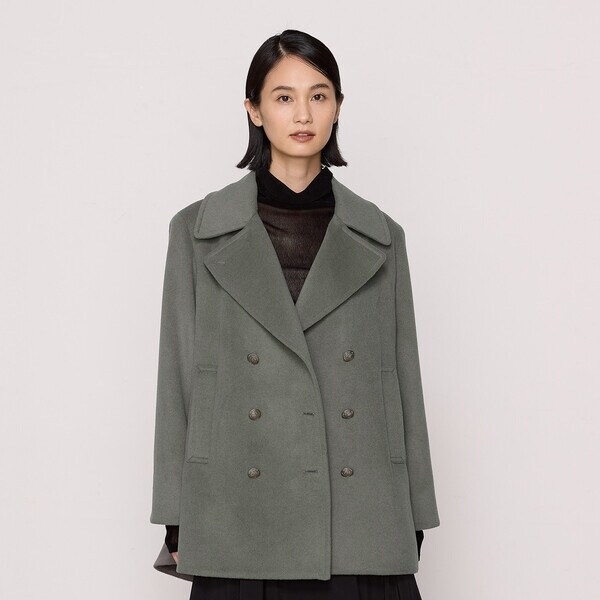 2WAY】アンゴラウール ピーコート | K.T キヨコ タカセ(K.T KIYOKO