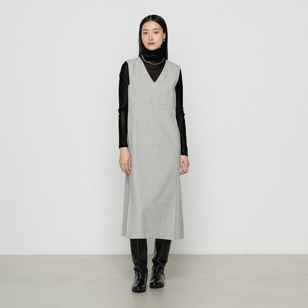 ウールスムースジャージー シガレットプリーツスカート | K.T キヨコ