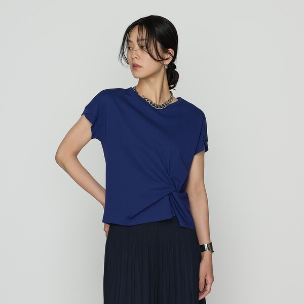 コットン強撚ポンチ デザインタックシャツ | K.T キヨコ タカセ(K.T