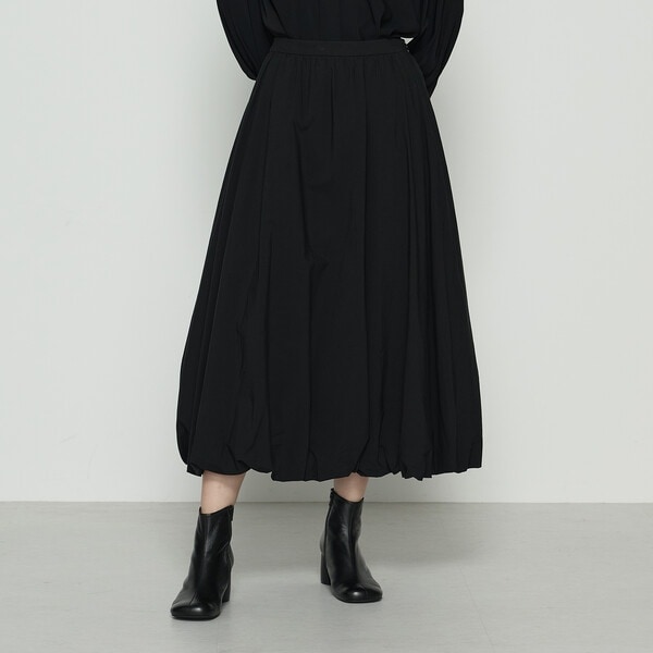 TALLサイズ 〕 【2WAY】キュプラフィブリルサテン タイトスカート