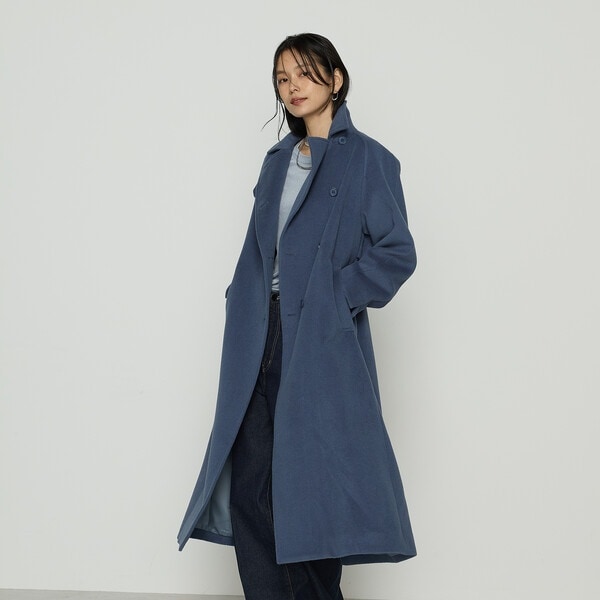 別注【Aquascutum/アクアスキュータム】xLESSAGE ショートトレンチ