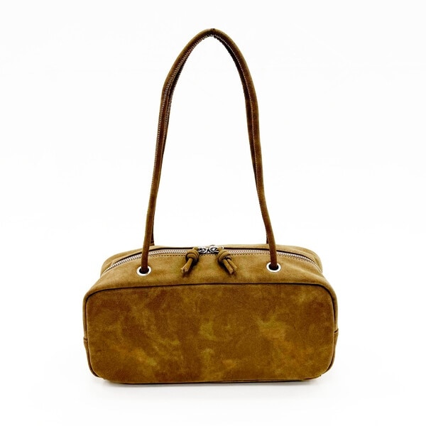 美品AULENTTI/オウレンティ SUEDE MINI BOSTON AULENTTI（オウレンティ）の「AULENTTI/オウレンティ SUEDE