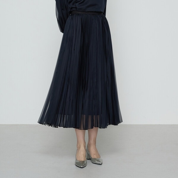 マットカルゼオーガンジー プリーツスカート | K.T キヨコ タカセ(K.T
