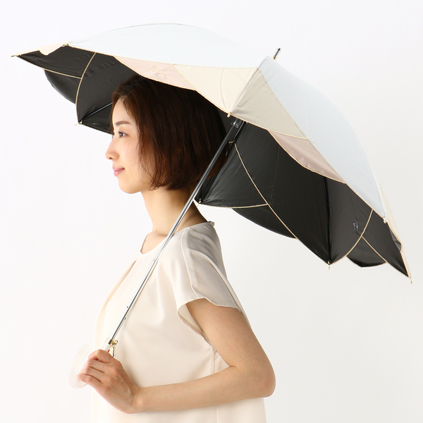 日傘（ショート/晴雨兼用）【軽量/遮光&UV遮蔽率99%以上/遮熱】変形