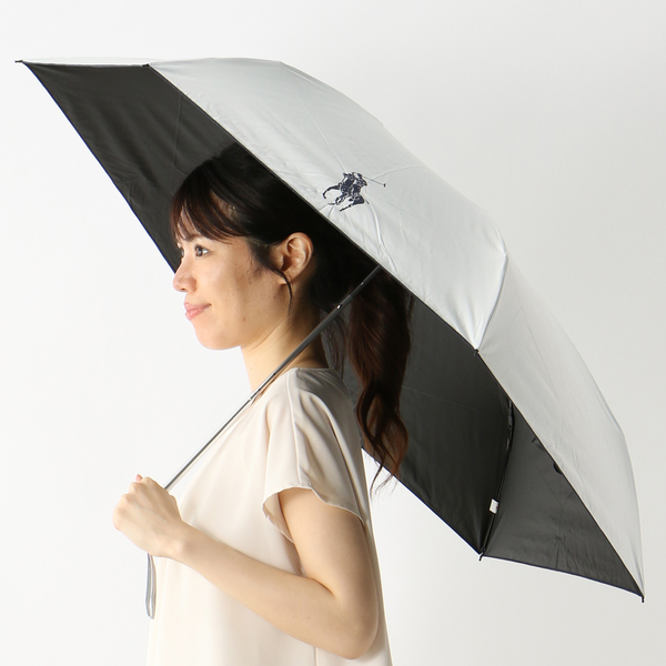 ポロラルフローレン［新品］軽量　折り畳み　メンズ　日傘　遮熱　遮光　uvカット