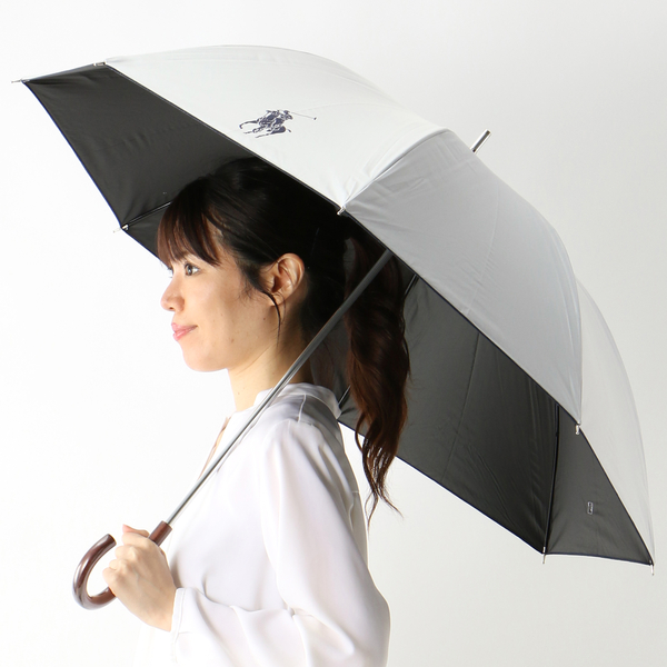 日傘（ショート/晴雨兼用）【軽量/遮光&UV遮蔽率99%以上/遮熱】ロゴ